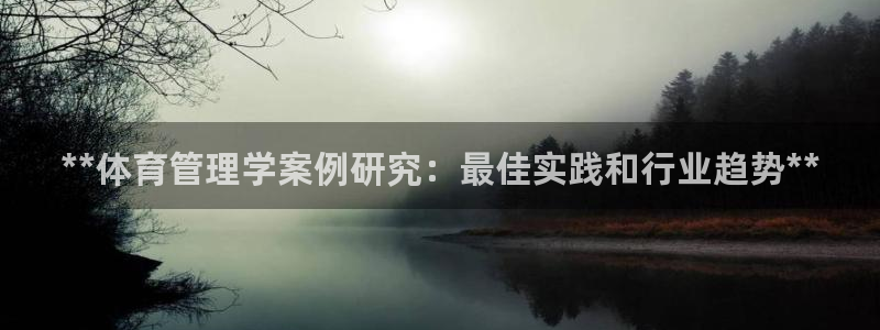 必一运动·(B-sports)：**体育管理学案例研究：最佳